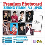 Zhang Yiran Photocard Set Premium Chinese Drama Actor 8pcs