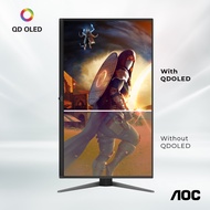 AOC MONITOR 26.5" Q27G4SD QD-OLED QHD 2K LED GAMING 360HZ 0.03MS HDMI 2.1x2 DP 1.4 TRUE BLACK 400