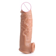 ▧Condom Penis Extension Rings Sleeve Delay Time Reusable Adult Ejaculation Sex Toys for Men
