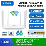 Benton CAT6 VPN Modem 4G WIFI Router LT260A Network LTE Mobile Dual
