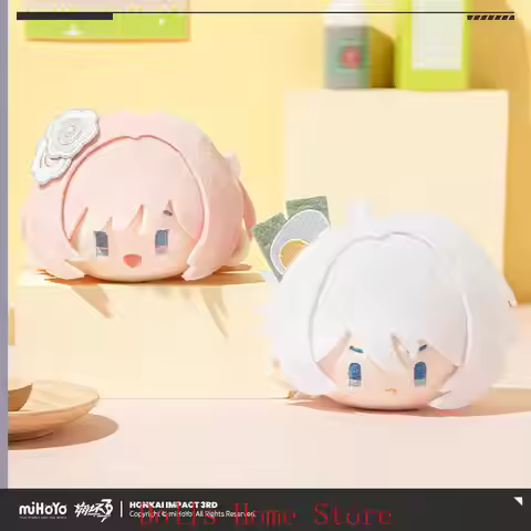 Original MIHOYO Game Honkai Impact 3 Elysia Pardofelis Fuhua Kevin Plush Dango Keychain Pendant Cosp