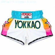 YOKKAO ประเทศไทยสินค้าคุณภาพมวยไทยมวยกางเกงต่อสู้การต่อสู้ Sanda กีฬากางเกงขาสั้นผู้ชายและผู้หญิงมืออาชีพแพคเกจจดหมาย HAYABUSA EVERLAST YOKKAO
