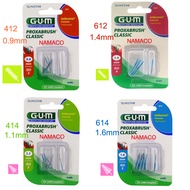 GUM แปรงซอกฟัน Proxabrush Classic 8 refills #412/612/414/614