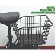 Rear Metal Basket RB-01 for ebike escooter PMD PAB E-bike E-scooter