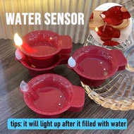 2023 Diwali LED Water Sensor Diya Lamp Deepavali Diya Decorative Candle Small Floating Deepavali Decoration Item