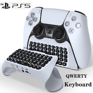 Wireless Gamepad Keyboard Bluetooth 3.0 Controller Chat Pad for SONY PS5 Dualsence Built in Speaker 