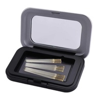 MXBEAUTY Magnetic Pin Box, Magnet Rectangle Needle Cushion, Storage Case Sewing Supplies Pin Holder 