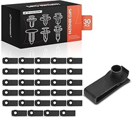 A-Premium 30PCS Plating Metal Extruded U-Nut Retainer Clips Compatible with Chevrolet Silverado 1500