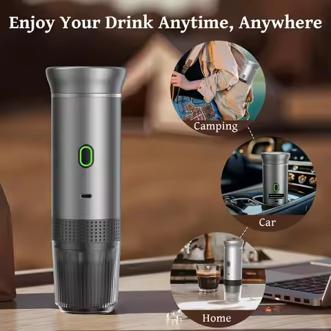 2026 New Upgrade Portable Coffee Maker Espresso Machine, Travel Espresso Maker, Cafetera Portatil Ex