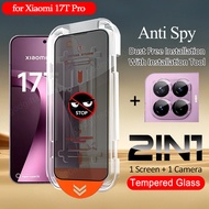 Xiaomi 17T Pro Privacy Screen Protector for Xiaomi 17T 17 Pro Max 17 Max Ultra 15T 15 Pro POCO C81 P