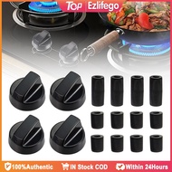 4 Pack Black Gas Stove Switch Knob Universal Burner Switch Knob Burner Gas Stove Accessories