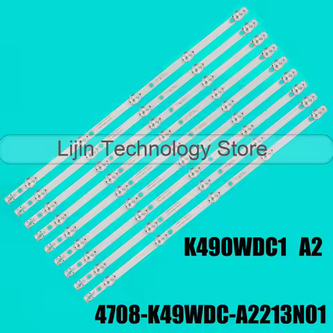 LED backlight strip for 4708-K49WDC-A2213N01 K490WDC1 A2 49BDL3056Q 49LK5400PLA 49UK950 49U5070 49PU