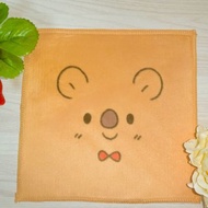 短尾矮袋鼠特寫臉手帕