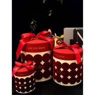 Candy Box Candy Box Wedding Candy Box 2025 New Style High-End Wedding Engagement Candy Box Fold-Free