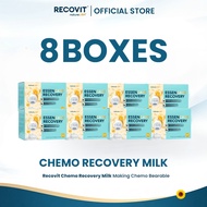 Naturelish Recovit Essencare Recovery Formula Milk [8 Boxes] Glutamine Fish Oil DHA Omega 3 6 Protei