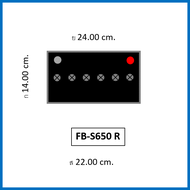 🎖แบตเตอรี่รถยนต์ FB รุ่น S650 L / R  MF 50Ah.  พร้อมใช้ / ไม่ต้องเติมน้ำ /สำหรับรถเก๋ง &lt;1800cc.