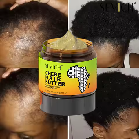SEVICH Chebe Butter Deep Nourishes Repair Damaged Anti Hair Loss Breakage Hair Growth Oil Mask For H