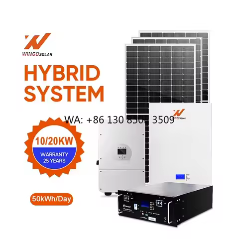 customized Solar Energy Systems Complete Set 6Kw 8Kw 10KW Solar Power Systems with Deye Inverters Ba