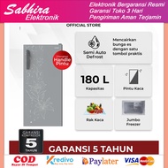 Kulkas 1 pintu polytron belleza 180 liter 2023 series pra 18 js/jr/jb tanpa bunga es