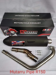 Muffler Pipe V4 1set For MIO Sporty / XRM 110 / WAVE 100/MioGt/Mio M3/Skydrive