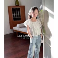 READY (7T & 8T) DEMILAND Jeans Shorts Set