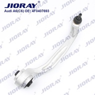 JIORAY Front Lower Left Suspension Control Arm Curve For Audi A6 4F2 4FH 4F5 A6L C6 4F0407693 4F0407
