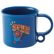 日本Skater 蜘蛛俠杯 Spiderman兒童水杯 200ml 掛鉤孔杯   銀離子抗菌水杯 平行進口