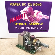 power mono DC 12v tda2003 plus potensio