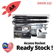 Original remote DNOR 212 SWING AND FOLDING ARM AUTO GATE SYSTEM HEAVY DUTY MOTOR ( FULL SET)