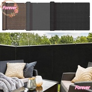 FOREVER Balcony Shade Cloth, 3/5/6M Waterproof Sun Shading Sails, Multi-functional Fence Patio Prote