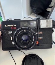 Konica C35 EF 35mm F2.8 Hexanon Japan Film Camera