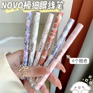 Eyeliner Waterproof Sweat-Proof Long Lasting Non Smudge Smear-Proof Makeup Thin Head Liquid Eyeliner Eye Shadow Pen Newb