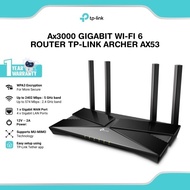 Tp-Link Archer AX53 AX3000 Dual-Band Gigabit Wi-Fi 6 AX 53 Router