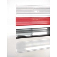 Gondola Data Strip Storage Rack Retail Rack Rak Kedai Runcit Mini Market Plastic Price Tag Holder