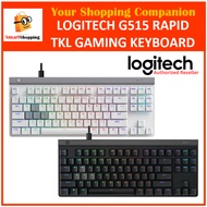 Logitech G515 515 TKL RAPID Gaming Keyboard with Customizable Analog Switches Wired Keyboard