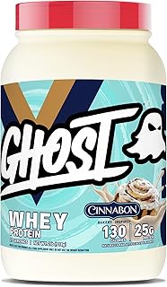 GHOST, Whey Protein Powder, Muscle Recovery, Various Flavors, 25g Protein, 2-5LB