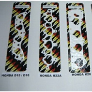 Golden Eagle Teflon Air Intake Manifold Gasket for Honda Dseries D15 D16 /H22A/ K20