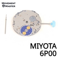 New MIYOTA 6P00 Movement Six Hands 3.6.9 Small Seconds Japanese Quartz Movement Watch Movement Parts