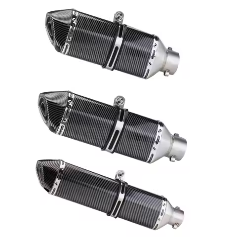 Hot Sale Factory Price Motorcycle Stainless steel Exhaust Pipe 51MM for ninja400 R3 Z900 S1000RR MT-