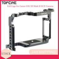 Topcine Camera Cage for Canon EOS 5D Mark II III IV 7D Mark I 6D Mark II DSLR Camera EOS 5D4 5D3 5D2