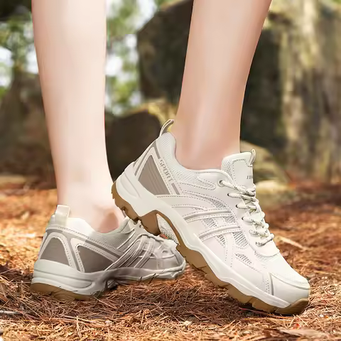 Summer Woman Non Slip Trekking Hiking Shoes Women Outdoor Mountain Climbing Shoes Tracking Sneakers 