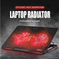 Gaming Laptop Cooler Adjustable Speed 2 USB Ports and 2 Cooling Fan Laptop Cooling Pad Notebook Stand for 12-17 inch