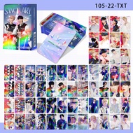 50-119pcs Love Language Holographic Laser Photocards minisode 3: TOMORROW FREEFALL Beomgyu Soobin Ye