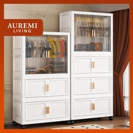 Auremi 55-90cm Cabinet Organizer For Clothes Foldable Storage Cabinet Wardrobe Durabox Megabox