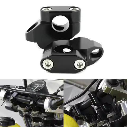 22mm 7/8" Back Moved Handlebar Risers For Honda CBF125 CBF1000F FX 650 Vigor CB350/F CB360 CB450 CB4