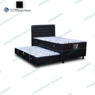 Central Spring Bed Full Set 2in1 Deluxe Ukuran 120 x 200