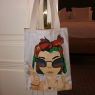 Totebag Lukis / Tas Lukis / Tas Kanvas Lukis