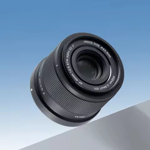 VILTROX AF 40mm F2.5 Air Camera Lens for Nikon Z Sony E Series Mount Cameras Full Frame Auto Focus L