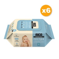 RICO - Rico Baby Recipe 嬰幼兒手口專用濕紙巾 (蜂蜜+香蕉+玉米) (30片) x 6包 (品嚐期限:2026.11.4)