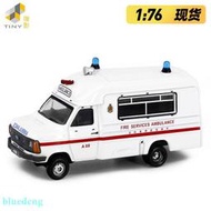 Tiny微影 19 福特大頭福 香港消防事務處救護車 A88 合金車模1:76
